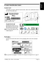 Предварительный просмотр 19 страницы Hill-Rom Primo P02033 User Manual