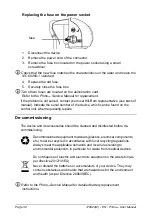 Предварительный просмотр 38 страницы Hill-Rom Primo P02033 User Manual