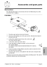 Предварительный просмотр 39 страницы Hill-Rom Primo P02033 User Manual