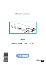 Предварительный просмотр 47 страницы Hill-Rom Primo P02033 User Manual