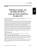 Preview for 30 page of Hill-Rom Senior Seating P530 Service Manual