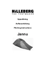 Preview for 1 page of Hilleberg Jannu Pitching Instructions