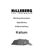 Preview for 1 page of Hilleberg KAITUM 3 Pitching Instructions