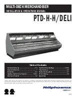 Hillphoenix DELI Installation And Operation Manual preview