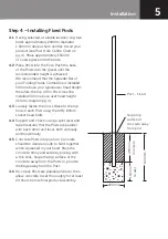 Preview for 5 page of Hills Folding Frame Clothesline Series Product Manual