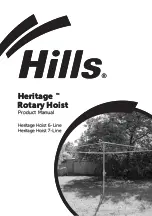 Preview for 1 page of Hills Heritage Hoist 7-Line Product Manual