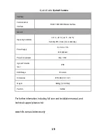 Preview for 15 page of Hills NVC-DT1 Quick Manual