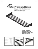 Preview for 1 page of Hills Premium Supa Fold Compact Line Product Manual