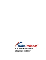 Hills Reliance 12 Installation & Programming Manual preview