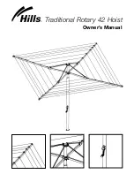 Hills Traditional Rotary 42 Hoist Owner'S Manual preview