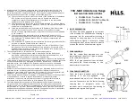 Hills TRU-MAX Series Installation Instructions предпросмотр