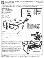 Hillsdale Furniture 1017-010A Manual предпросмотр