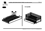 Предварительный просмотр 6 страницы Hillsdale Furniture 110595 Assembly Instructions Manual