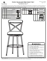 Предварительный просмотр 1 страницы Hillsdale Furniture Decker 4900-827 Quick Start Manual