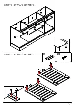 Предварительный просмотр 15 страницы Hillsdale Furniture Living Essentials 6531-881 Manual