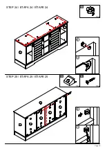 Предварительный просмотр 19 страницы Hillsdale Furniture Living Essentials 6531-881 Manual