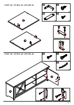 Предварительный просмотр 21 страницы Hillsdale Furniture Living Essentials 6536-882 Manual