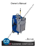 Preview for 1 page of Hillyard CLEANING COMPANION C3 XP Owner'S Manual