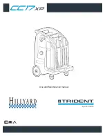 Hillyard TRIDENT CC17XP Use And Maintenance Manual preview