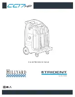 Предварительный просмотр 1 страницы Hillyard TRIDENT Cleaning Companion CC17HP Use And Maintenance Manual