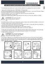 Preview for 21 page of Hillyard TRIDENT WD21V Use And Maintenance Manual