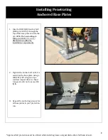 Preview for 8 page of Hilmerson Safety Safety Rail System Installation Instructions Manual