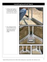 Preview for 11 page of Hilmerson Safety Safety Rail System Installation Instructions Manual