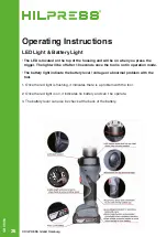 Preview for 26 page of Hilpress 12400 Safety And Operating Instructions Manual