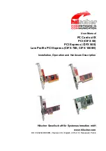 hilscher CIFX 100EH User Manual preview