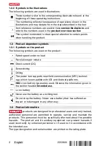 Preview for 8 page of Hilti 261788 Manual