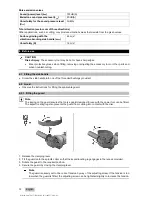 Предварительный просмотр 14 страницы Hilti AG 100-7 D Operation Manual