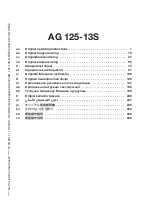 Предварительный просмотр 6 страницы Hilti AG 125-13S Original Operating Instructions