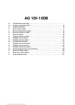 Preview for 6 page of Hilti AG 125-15DB Original Operating Instructions