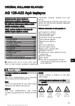 Preview for 323 page of Hilti AG 125-A22 Operating Instructions Manual