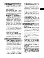 Предварительный просмотр 9 страницы Hilti AG 180-20 (D/P) Operating Instructions Manual