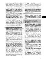 Предварительный просмотр 61 страницы Hilti AG 180-20 (D/P) Operating Instructions Manual