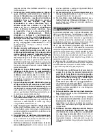 Предварительный просмотр 62 страницы Hilti AG 180-20 (D/P) Operating Instructions Manual