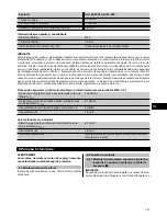 Предварительный просмотр 151 страницы Hilti AG 180-20 (D/P) Operating Instructions Manual