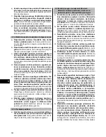 Предварительный просмотр 188 страницы Hilti AG 180-20 (D/P) Operating Instructions Manual