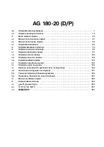 Preview for 5 page of Hilti AG 180-20 D Original Operating Instructions