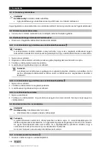 Предварительный просмотр 144 страницы Hilti AG 230-27DB Original Operating Instructions