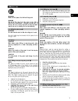 Предварительный просмотр 13 страницы Hilti AG 450-7 (S/D) Operating Instructions Manual