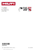 Preview for 62 page of Hilti AG 450-7 Original Operating Instructions