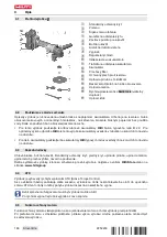 Предварительный просмотр 192 страницы Hilti AG 4S-22 Manual