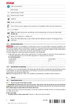 Предварительный просмотр 8 страницы Hilti AG 4S-A22 Operating Instructions Manual