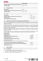 Preview for 96 page of Hilti AG 4S-A22 Operating Instructions Manual