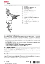 Предварительный просмотр 110 страницы Hilti AG 4S-A22 Operating Instructions Manual