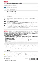 Предварительный просмотр 156 страницы Hilti AG 4S-A22 Operating Instructions Manual