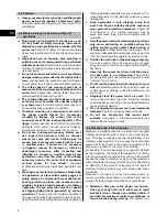 Preview for 10 page of Hilti AG 700-14D Operating Instructions Manual