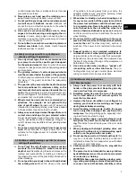 Предварительный просмотр 11 страницы Hilti AG 700-14D Operating Instructions Manual